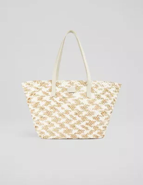 Lk Bennett Womens Straw Woven...