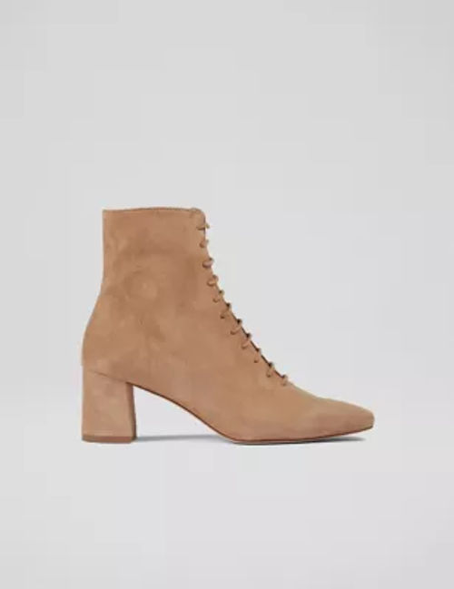 Lk Bennett Womens Suede Lace...