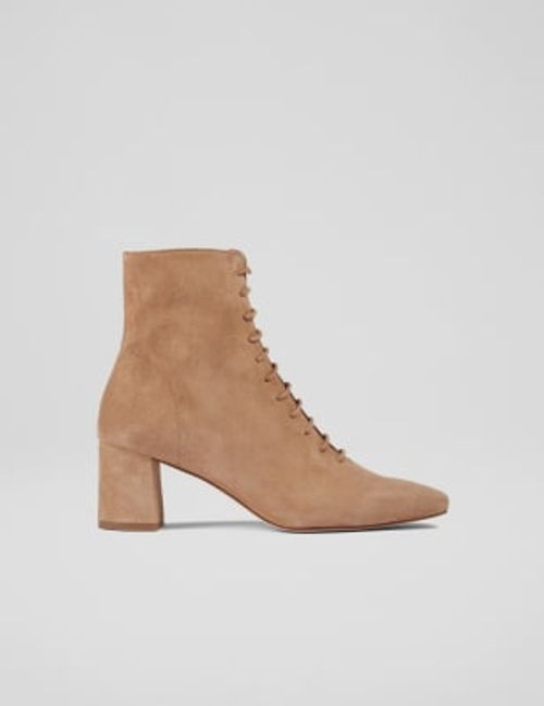 Lk Bennett Womens Suede Lace...