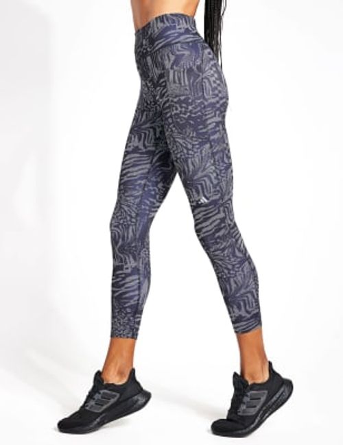 Buy adidas Womens Dailyrun Aeroready Printed 7/8 Tight Leggings