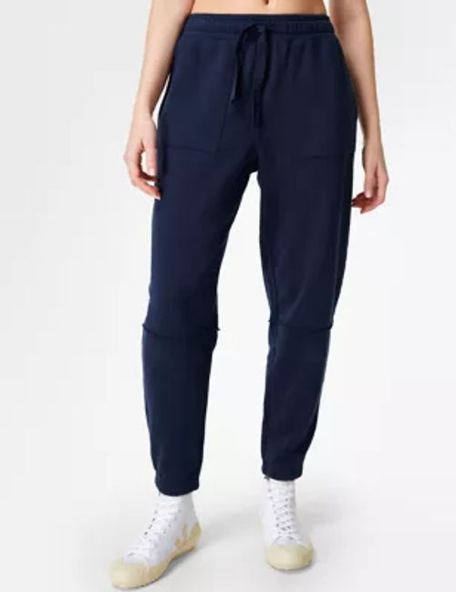 Cotton Rich Drawstring Slim Fit Joggers, Superdry