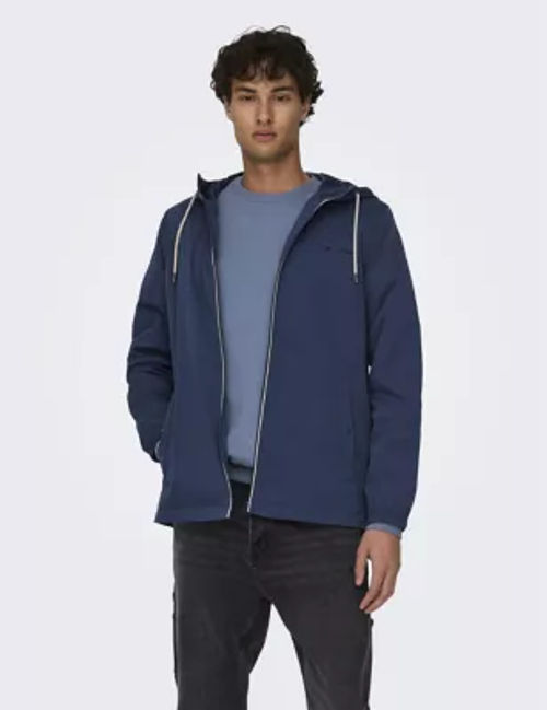 Only & Sons Mens Hooded...