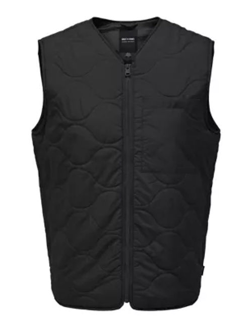 Only & Sons Mens Quilted...