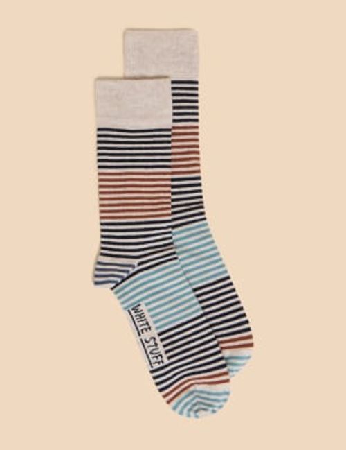 White Stuff Men's Striped...