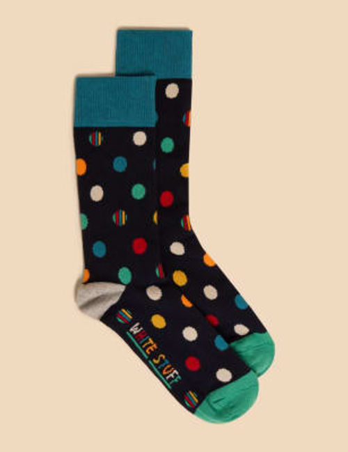 White Stuff Men's Polka Dot...