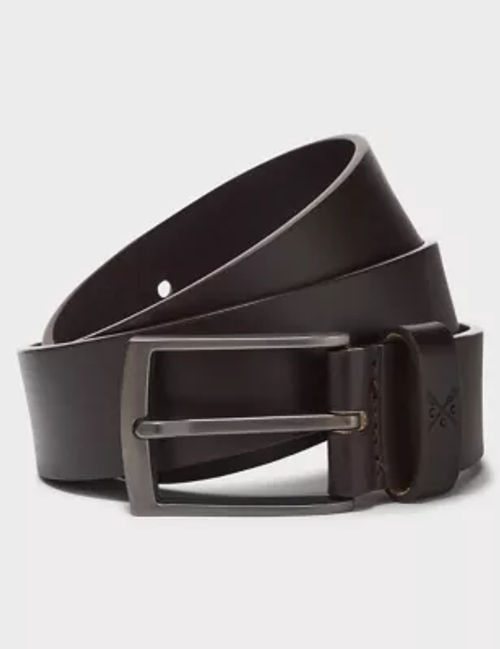 John Lewis 35mm Reversible Leather Belt, Black/Brown at John Lewis &  Partners