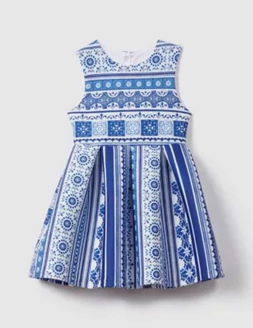 Reiss Girls Tile Print Dress...