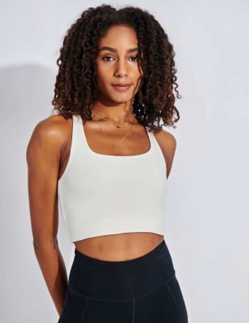 M&S Collection 2 Pack High Impact Non-Padded Sports Bra A-F, Compare