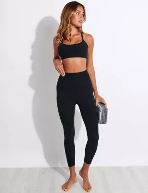 Beyond Yoga Womens Spacedye High Waisted Cropped Leggings - XS - Black,  Black, £82.00