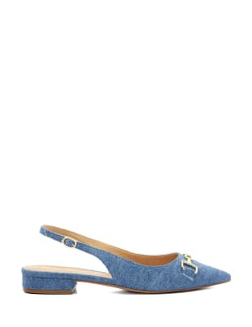 Dune London Womens Denim Flat...