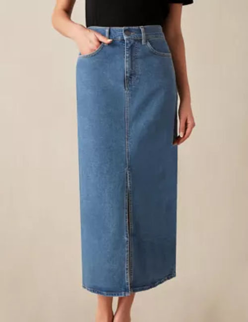 Ro&Zo Women's Denim Midi...