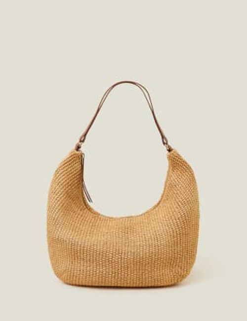 Accessorize Women's Raffia...