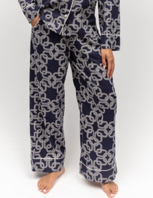 Cotton Modal Floral Pyjama Bottoms, Cyberjammies