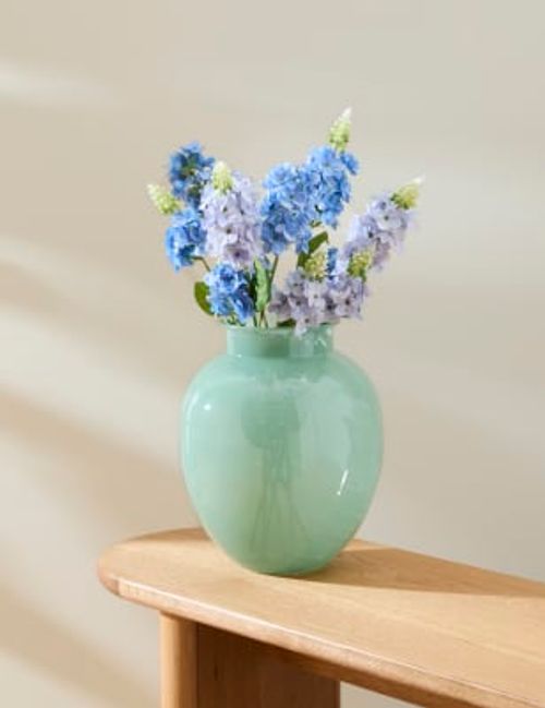 M&S Large Glass Urn Vase -...