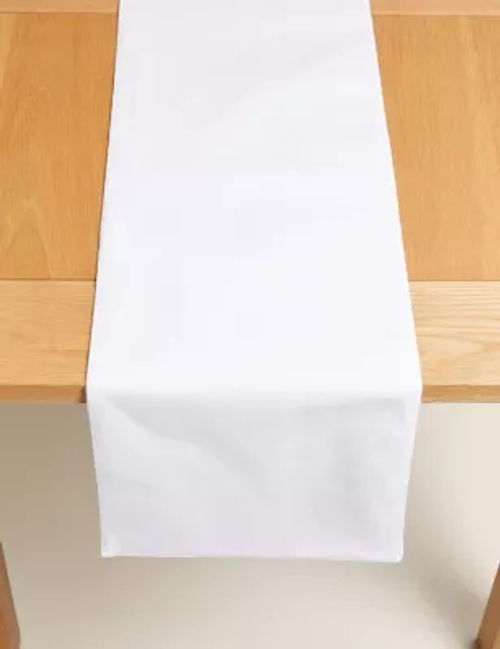 M&S Pure Cotton Table Runner...