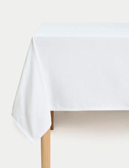 M&S Pure Cotton Tablecloth -...