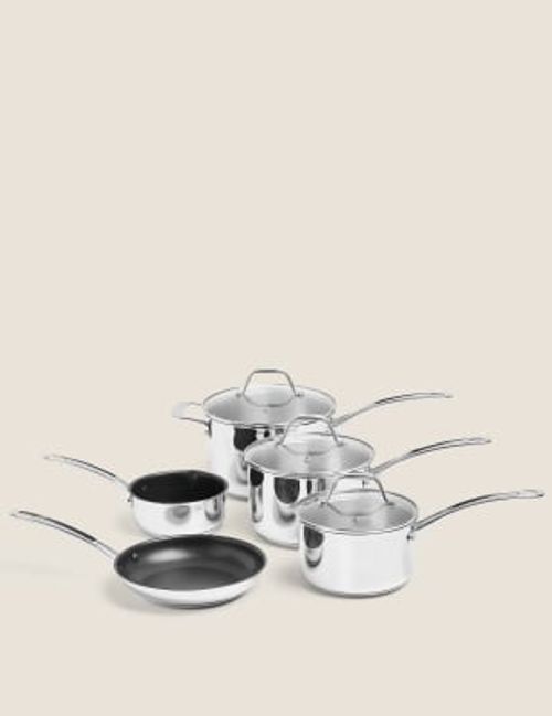 M&S 5 Piece Stainless Steel...