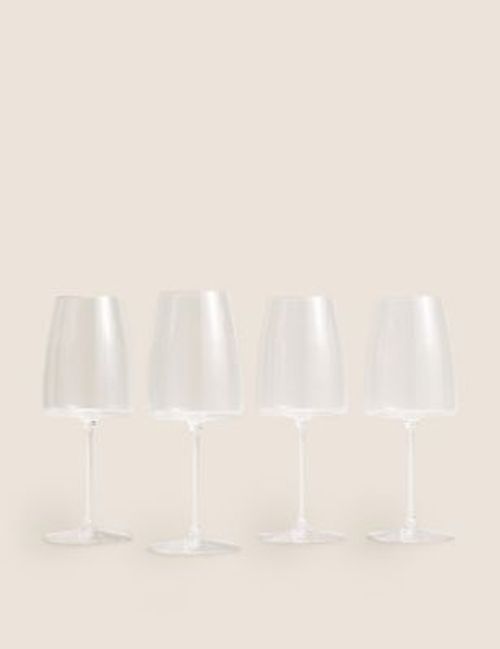 Set of 4 Maxim White Wine Glasses, M&S Collection