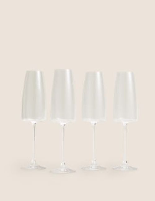 Set of 4 Maxim Champagne Flutes