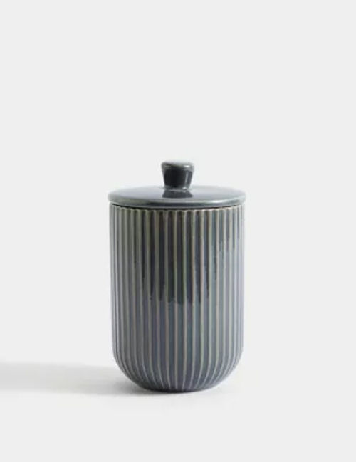 M&S Medium Ribbed Storage Jar...