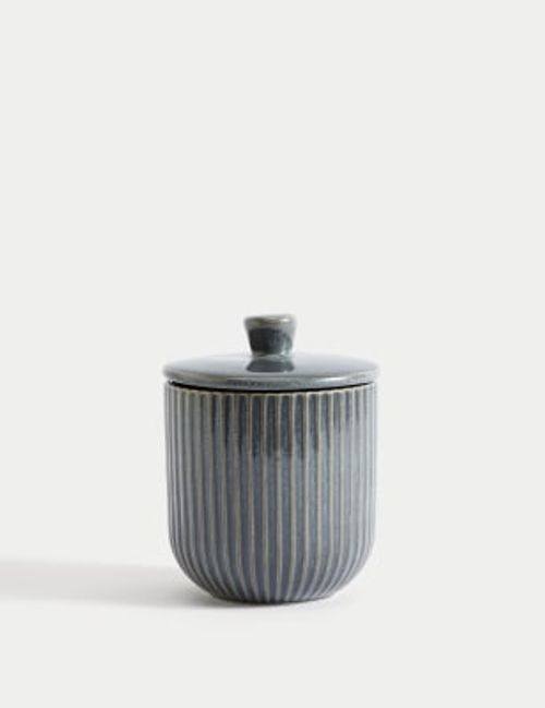 M&S Small Ribbed Storage Jar...