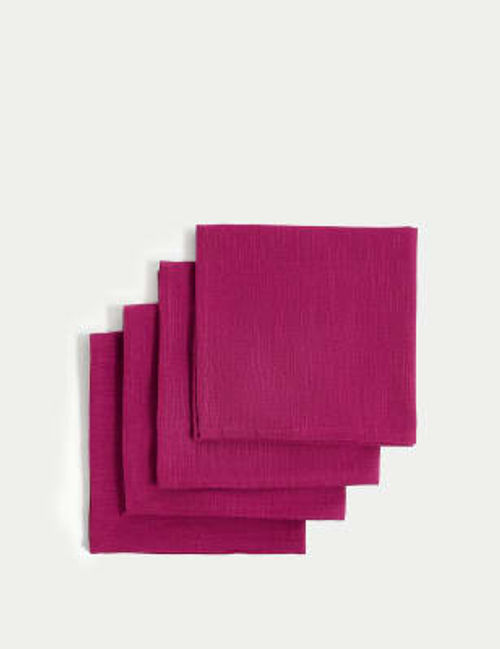 M&S Set of 4 Pure Cotton...