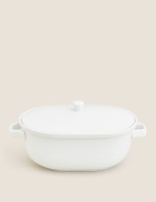 M&S Ceramic Casserole Dish -...