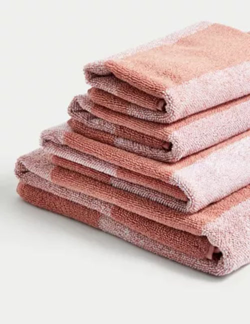 M&S Pure Cotton Striped Towel...