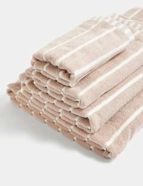 M&S Pure Cotton Striped Towel...