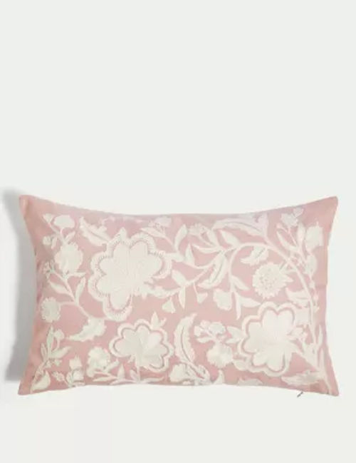 M&S Linen Blend Floral...