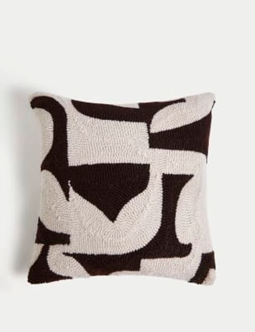 M&S Geometric Embroidered...