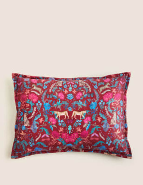 M&S Velvet Printed Bolster...