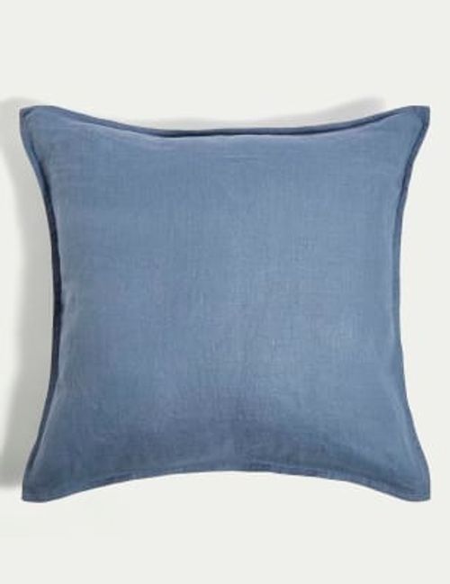 M&S Pure Linen Cushion -...