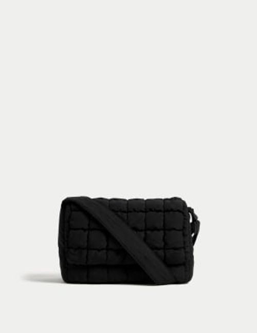 M&S Womens Quilted Cross Body...