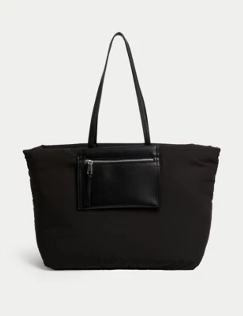 M&S Women's Nylon Tote Bag -...