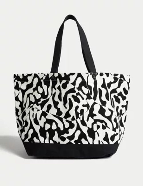 M&S Womens Canvas Printed...