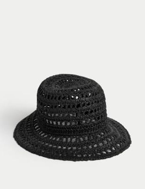 M&S Women's Straw Bucket Hat...