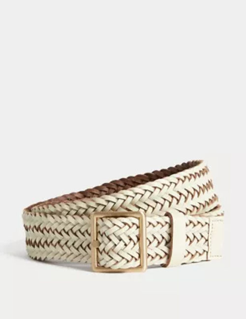 M&S Women's Leather Woven...