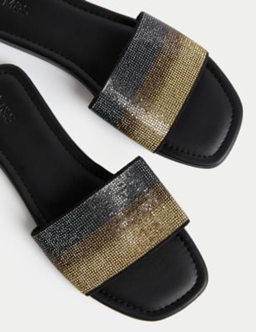 M&S Womens Slip On Sparkle...