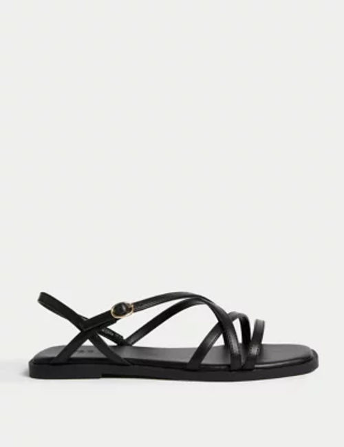 M&S Womens Strappy Flat...