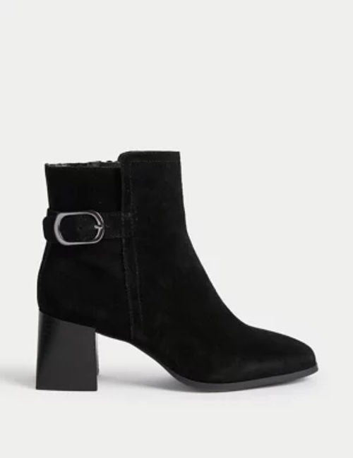 M&S Women's Wide Fit Suede...