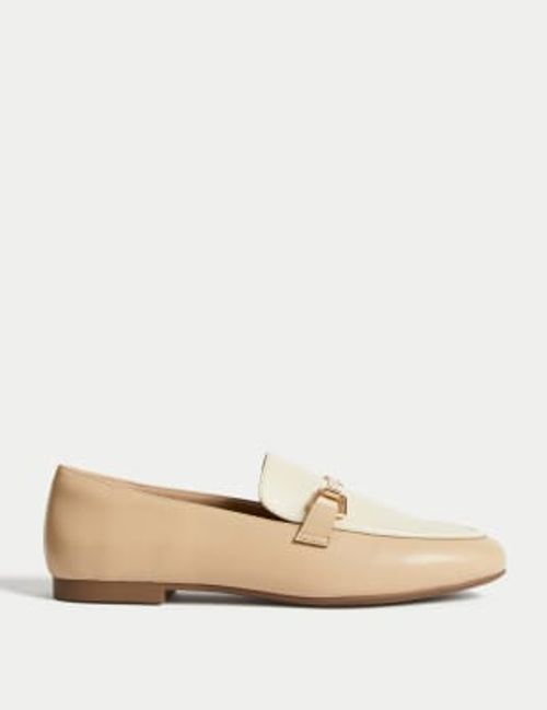 M&S Womens Trim Flat Loafers...