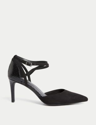 M&s womens sales black shoes