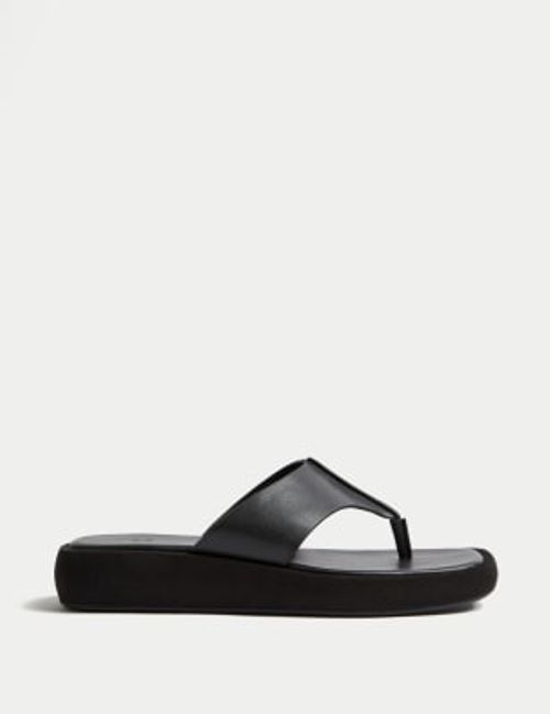 M&S Womens Flatform Toe Thong...