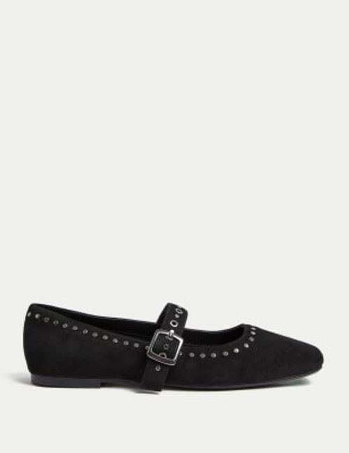 M&S Womens Suede Studded...