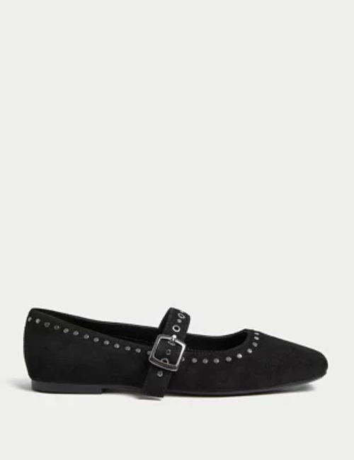 M&S Women's Suede Studded...