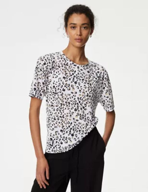 M&S Womens Printed Relaxed...