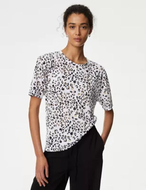 M&S Women's Printed Relaxed...