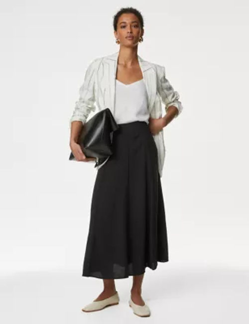 M&S Womens Panelled Midi...