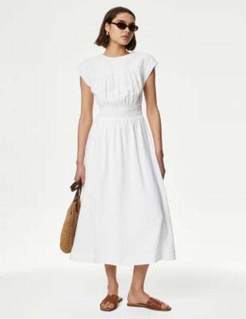 M&S Women's Ruched Midi...